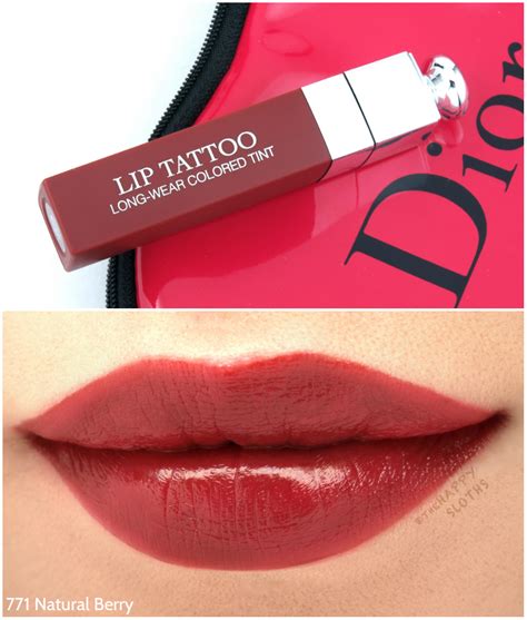 dior lip tattoo sephora|dior lip tattoo natural berry.